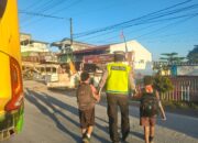 Porsonil Lantas Gelar Pos Padat Pagi, Wujudkan Kamseltibcar 