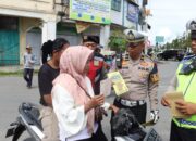 Ops Zebra Toba 2025, Polres Labuhanbatu Sosialisasi Keselamatan Berlalu Lintas 