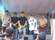 Bupati Labuhanbatu Maya Hadiri festival Perlombaan Dayung Sampan Tradisional