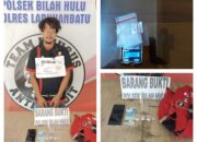 Polisi Bilah Hulu Ungkap Kasus Penyalahgunaan Narkotika, Satu Pelaku Diamankan*