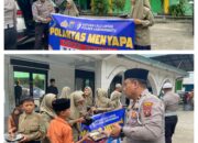 Satlantas Menyapa, Berbagi Nasi Kotak   diJum”at Berkah