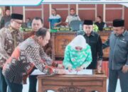 Bupati Dan DPRD Tandatangani Nota Kesepakatan Kebijakan Umum Anggaran(KUA) 