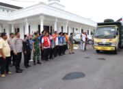 Wakapolres  Hadiri Pelepasan Bantuan Tahap III Korban Bencana Alam Aceh Tamiang
