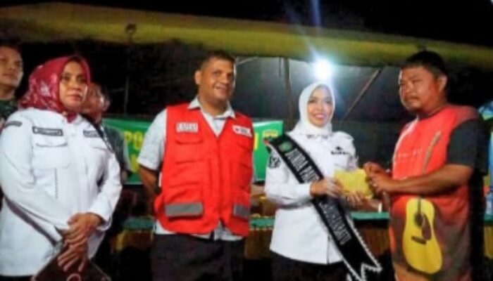 Bunda PAUD Labuhanbatu Berikan Trauma Healing untuk Anak Terdampak Banjir di Tapsel