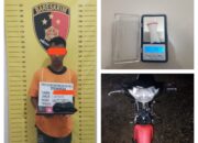 DiKota Batu, Peria Pembawa Sabu Diingkus Polisi 