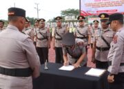Kapolres Simalungun Pimpin Temu Pisah dan Sertijab Sejumlah Kapolsek dan Kasat 