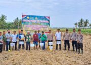 Kapolsek Panai Hilir Pimpin Penanaman Jagung Serentak, Kuartal I Swasembada Pangan 2026