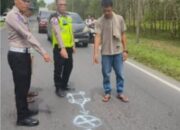 Ryan Syahputra Korban Tewas Lakalantas Jalur Siantar-Tebing Tinggi,Kanit Gakkum Pimpin Olah TKP