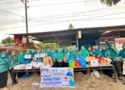 Tebar Berkah Ramadhan, TP PKK Rantau Selatan Bagikan 1.000 Takjil untuk Warga