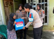 Polri Untuk Masyarakat, Polres Labuhanbatu Salurkan Bansos ke Kaum Duafa