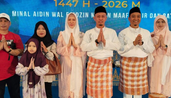 Pimpinan Media Lidikriau dan Berita Lintas Indonesia Warnai Silaturahmi Idulfitri di Kediaman Wali Kota Pekanbaru