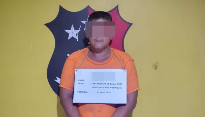 Ungkap Kasus Sabu di Panai Hilir, SM Diciduk Polisi 