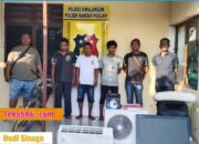 Kurang dari 4 Jam! Unit Reskrim Polsek Bandar Huluan Ringkus 3 Pelaku Curat di Simalungun