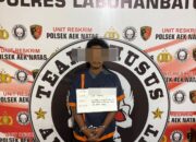 Ungkap Kasus Narkotika, Polisi Aek Natas Ciduk Pelaku  BB 2,09 Gram Sabu