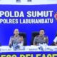 Kapolres Labuhanbatu Paparkan Kinerja Personil Satresnatkoba dan Satreskrim, Tahun 2026