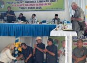 RAT KUD Sawit Makmur Mandiri III Berjalan Sukses, Pengurus Terpilih Aklamasi dan SHU Capai Rp680 Juta