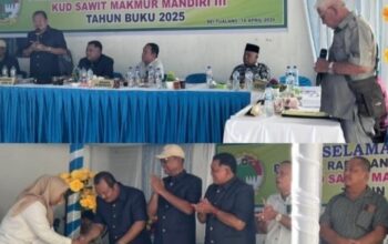 RAT KUD Sawit Makmur Mandiri III Berjalan Sukses, Pengurus Terpilih Aklamasi dan SHU Capai Rp680 Juta