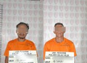 2 Peria Diduga Penyalahguna Narkotika, Disikat Tim Polsek Bilah Hilir BB 4,15 Gram Sabu