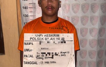 Aksi Cepat Polsek Bilah Hilir, Amankan Pengedar Sabu Di Sei Kasih