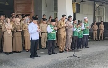 Bupati Kaur Pimpin Apel Bersama dan Lepas Kontingen MTQ Provinsi Bengkulu