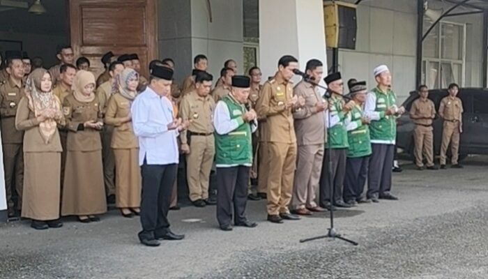 Bupati Kaur Pimpin Apel Bersama dan Lepas Kontingen MTQ Provinsi Bengkulu