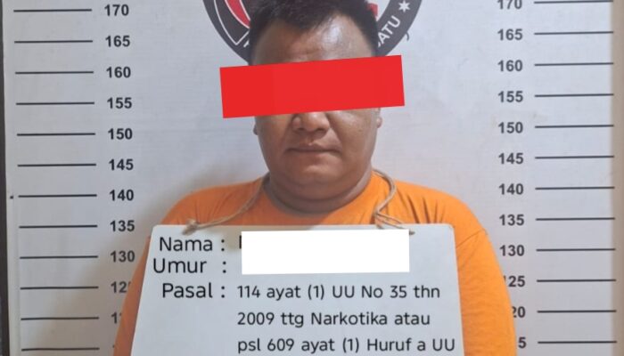Satres Narkoba LabuhanbatuTangkap Pengedar Sabu di Kampung Toba, Sita 2,03 Gram Sabu