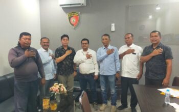 DPC ELANG MAS KABUPATEN LABUHANBATU AUDENSI KE KAPOLRES LABUHANBATU