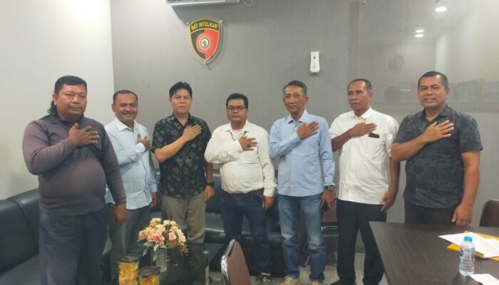 DPC ELANG MAS KABUPATEN LABUHANBATU AUDENSI KE KAPOLRES LABUHANBATU