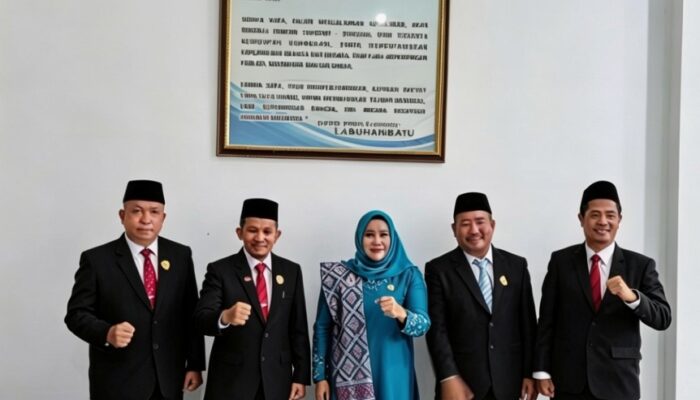 ZULKIFLI Resmi di lantik Menjadi Anggota DPRD Labuhanbatu Melalui PAW, di Sambut Hangat Keluarga Besar Partai GERINDRA