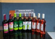 Polsek Panai Hilir Tertibkan Penjualan Minuman Keras, Pemilik Kafe Diamankan