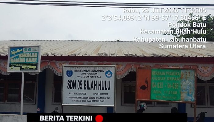 Terkait Penggunaan Dana BOS, SDN,05 Bilah Hulu ,LSM ELANG MAS,Menduga ada yang kurang beres