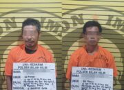 Polsek Bilah Hilir Ungkap Peredaran Ganja, Dua Pria Diamankan