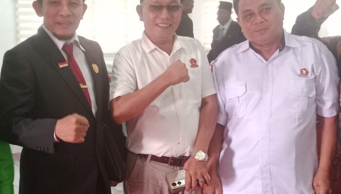 DPC Gerindra Labuhanbatu Hadiri Pidato Kebangsaan di Gedung DPRD