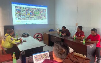 Satlantas Polres Nias & Dishub Kota Gunungsitoli Berkolaborasi Membuat Rekayasa Lalulintas Dihari HUT RI Ke 81