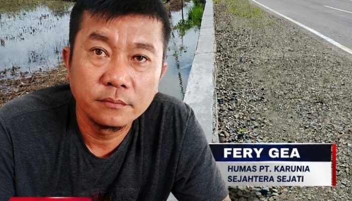 Fery Gea : PT Karunia Sejahtera Sejati Bantah Isu Miring, Kegiatan Pekerjaan Sudah sesuai RAB