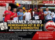 Turnamen Domino Memeriahkan HUT RI ke 81 di kota Gunungsitoli mewujudkan rasa persaudaraan