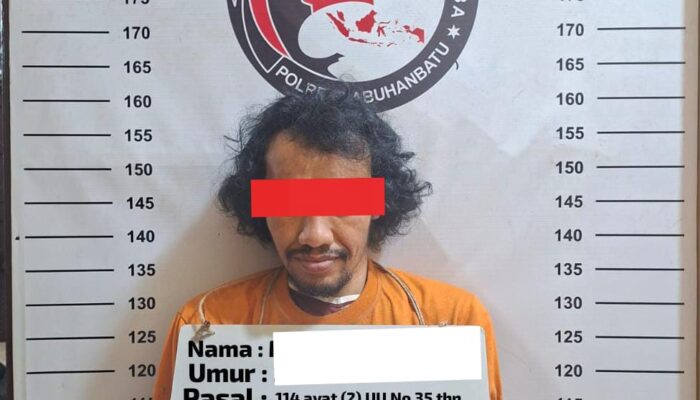 Bermain Sabu’, MR warga Bilah Barat Disikat Tim Satresnsrkoba