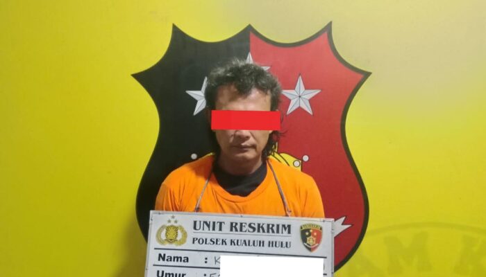 Residivis Berulah Kembali Disikat Tim Opsnal  Polsek Kualuh Hulu 