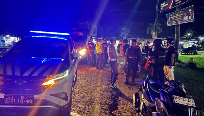 Polres Labuhanbatu Tingkatkan Patroli KRYD, Pastikan Pusat Perbelanjaan Aman