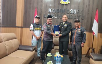 GM.PRDB LABUHANBATU AUDENSI DISAMBUT HANGAT DANDIM 0209/LB