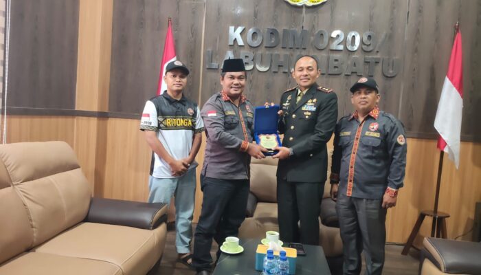 GM.PRDB LABUHANBATU AUDENSI DISAMBUT HANGAT DANDIM 0209/LB