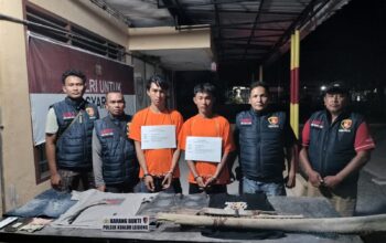 Polsek Kualuh Leidong Amankan Dua Pelaku Pembunuhan Berencana