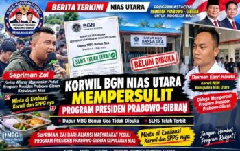 Korwil BGN Nias Utara Diduga Mempersulit, SLHS Telah Keluar Dapur MBG Banua Gea Tidak Dibuka