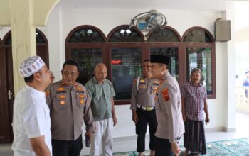 Safari Jum’at di Aek Natas, Kapolres Ajak Warga Jaga Kamtibmas Besama