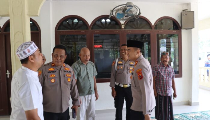 Safari Jum’at di Aek Natas, Kapolres Ajak Warga Jaga Kamtibmas Besama