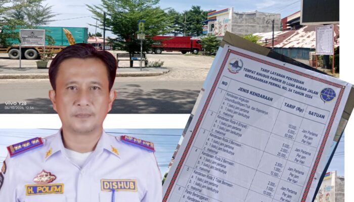 Kadis Perhubungan Gunungsitoli Terapkan Parkir Diarea Luar Badan Jalan Berdasarkan Perwal No 24 Tahun 2024