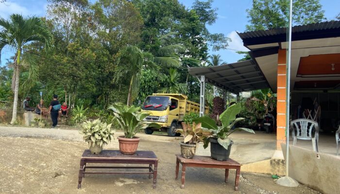 Lapor Pak Gubernur, Pembangunan SMA Sukma Terancam Berhenti, Jalan Menuju Gerbang Ditutup Oknum