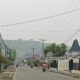 Kebakaran Di Daerah Lain, Membuat Kota Gunungsitoli Diselimuti Asap