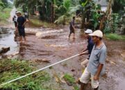 Luapan Air Diduga dari PTPN IV MEP Banjiri Dusun VI Meranti Paham, Warga Meradang