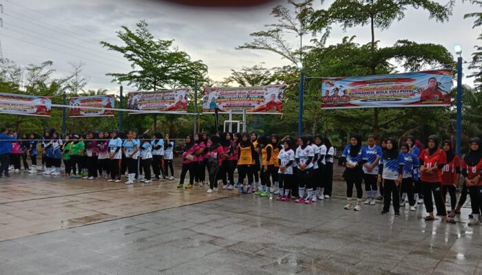 Turnamen Voli Putri Panai Hulu Cup II 2026 Resmi Dibuka, 15 Klub dari 4 Kecamatan Ambil Bagian